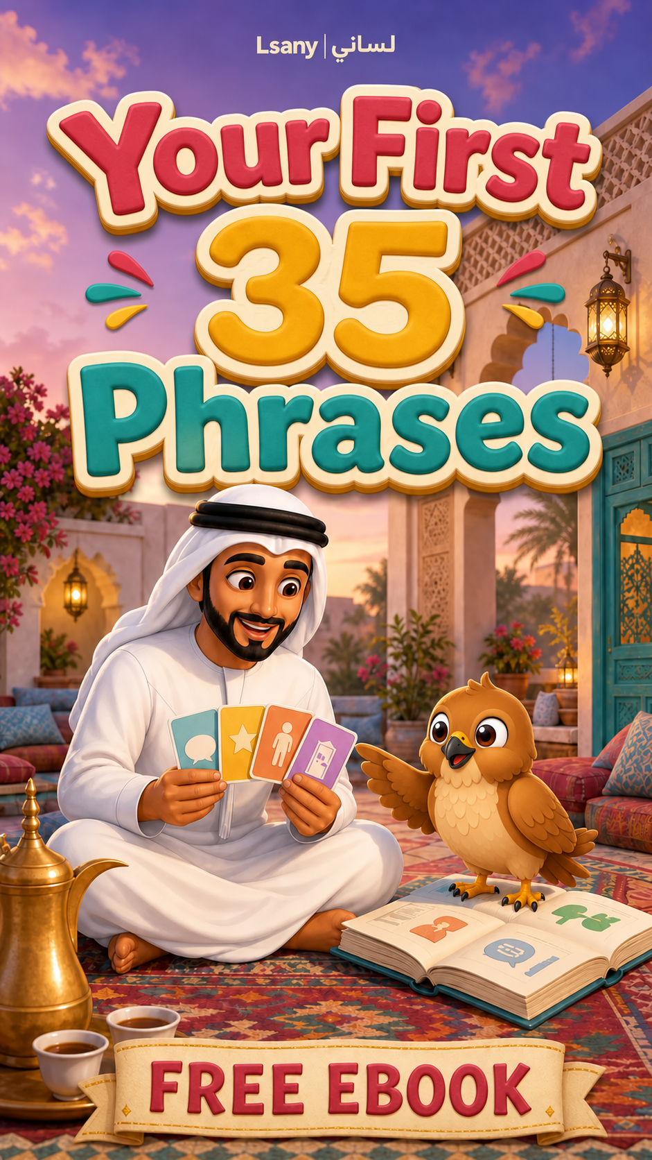 Your First 35 Phrases, free e-book cover